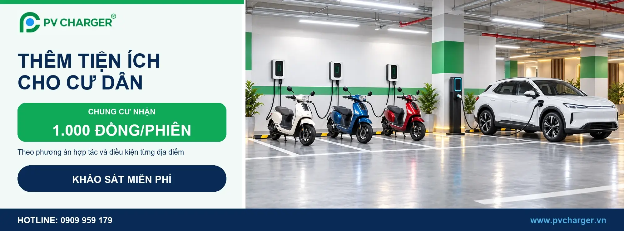 PV Charger — Thêm tiện ích cho cư dân