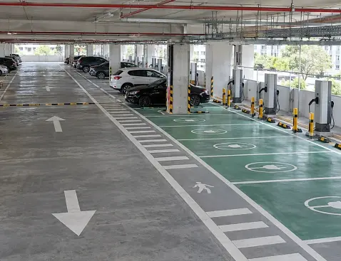 Giải pháp lắp đặt trạm sạc cho chung cư và bãi đỗ xe
