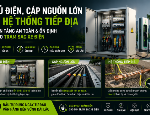 CÔNG SUẤT TRẠM SẠC XE ĐIỆN & CÁCH CHỌN ĐÚNG THEO NHU CẦU
