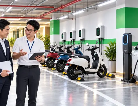 Chung cư không bỏ vốn vẫn có trạm sạc như thế nào?