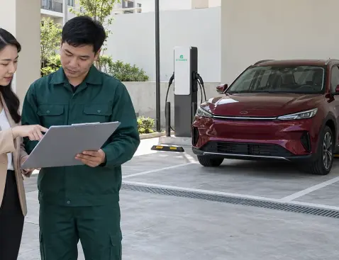 Chung cư không bỏ vốn vẫn có trạm sạc như thế nào?