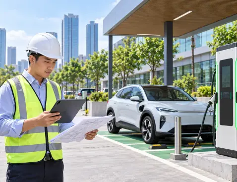 Lắp đặt trạm sạc ô tô điện: Quy trình khảo sát và triển khai trong 6 bước