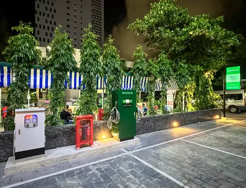 Trạm sạc Škoda Quảng Ninh
