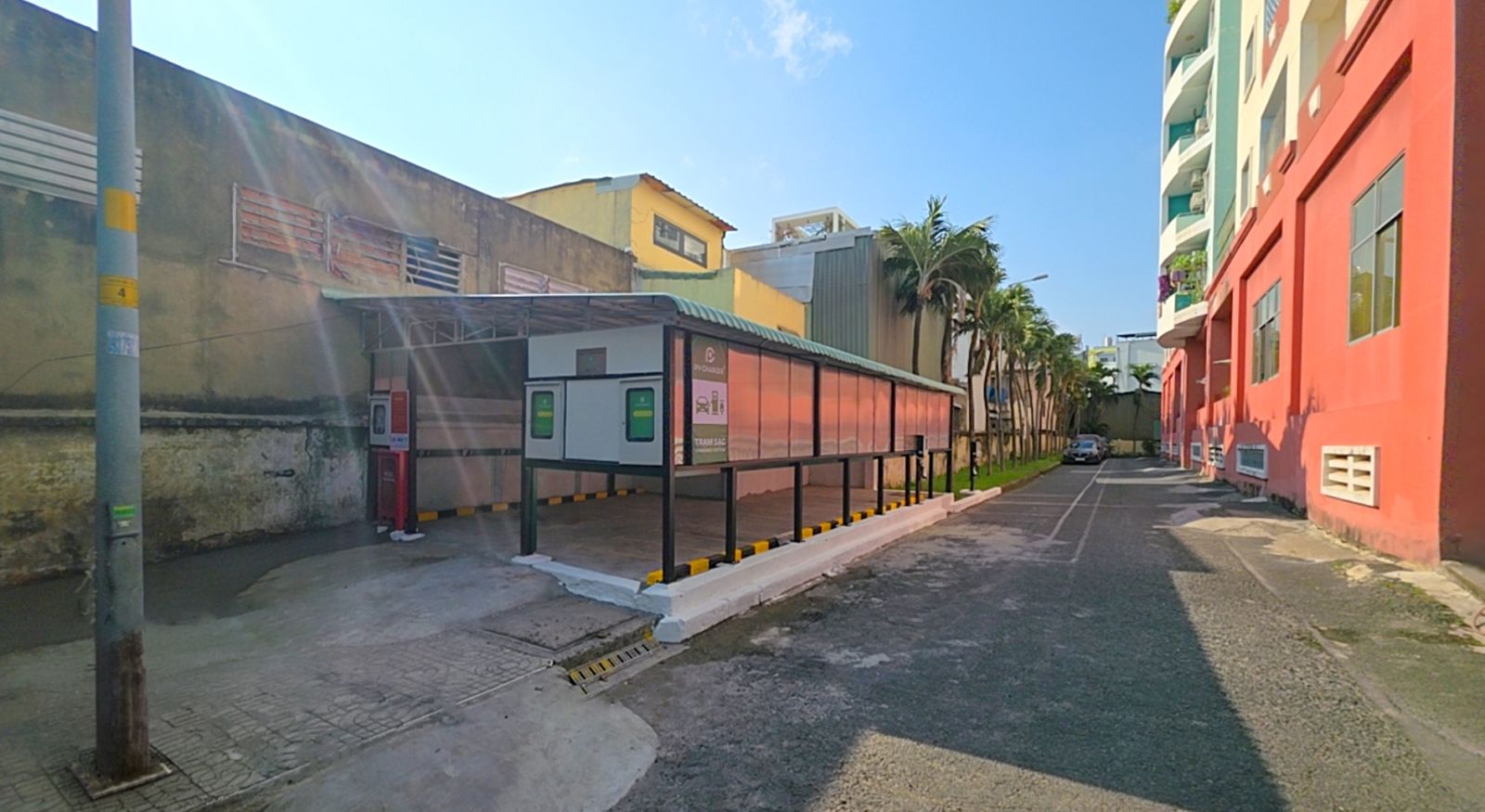 trạm sạc xe máy điện